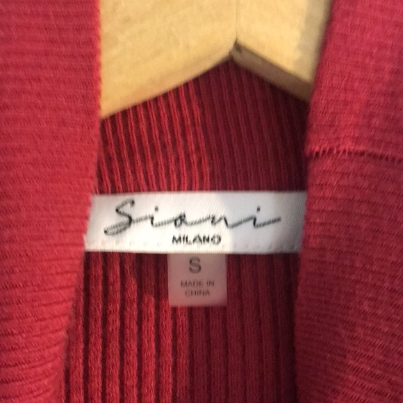 Siani Milano Mixed Material Turtle Neck - Picture 8 of 9